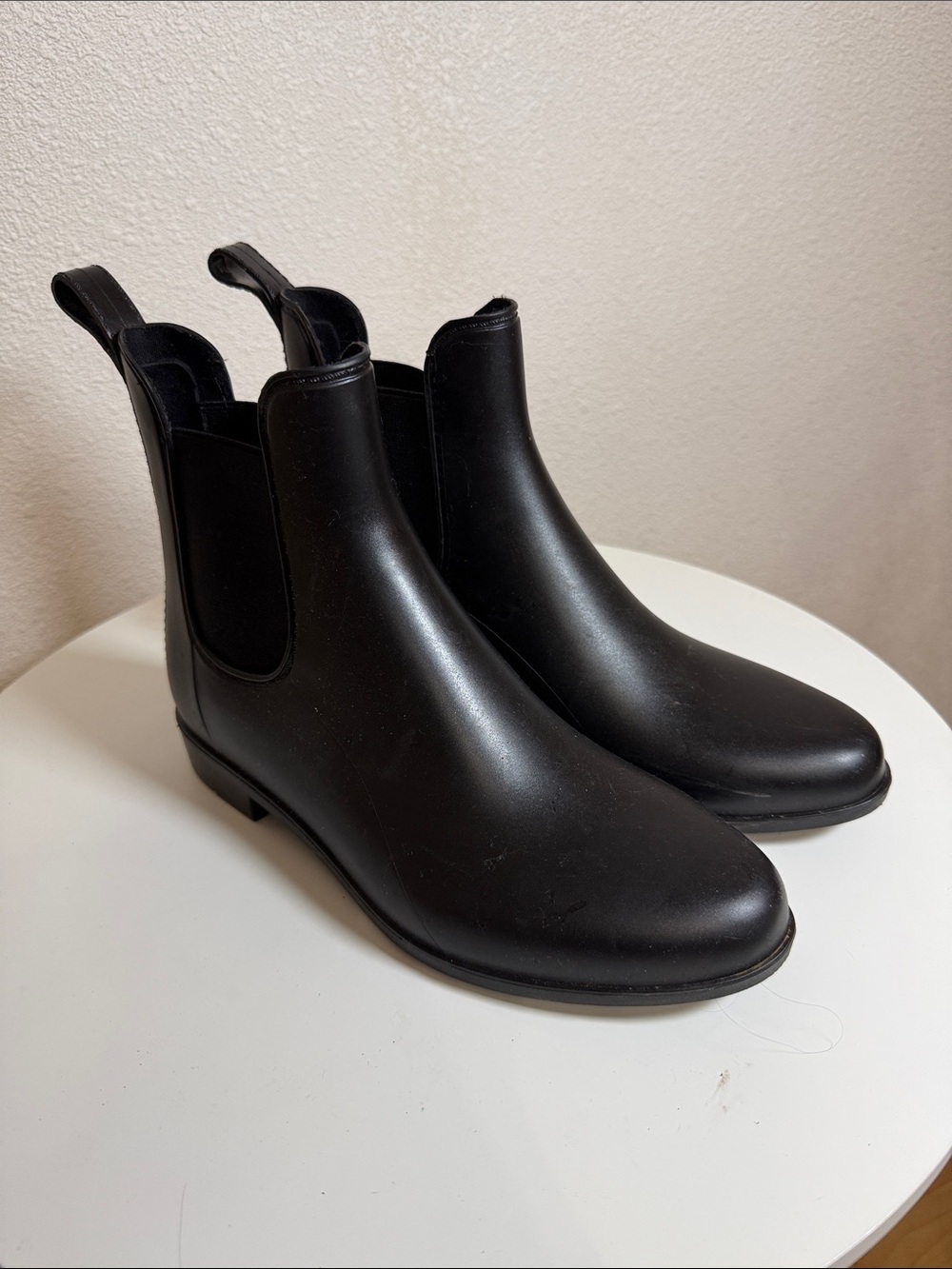 Sam Edelman Black Slip-On Chelsea Booties